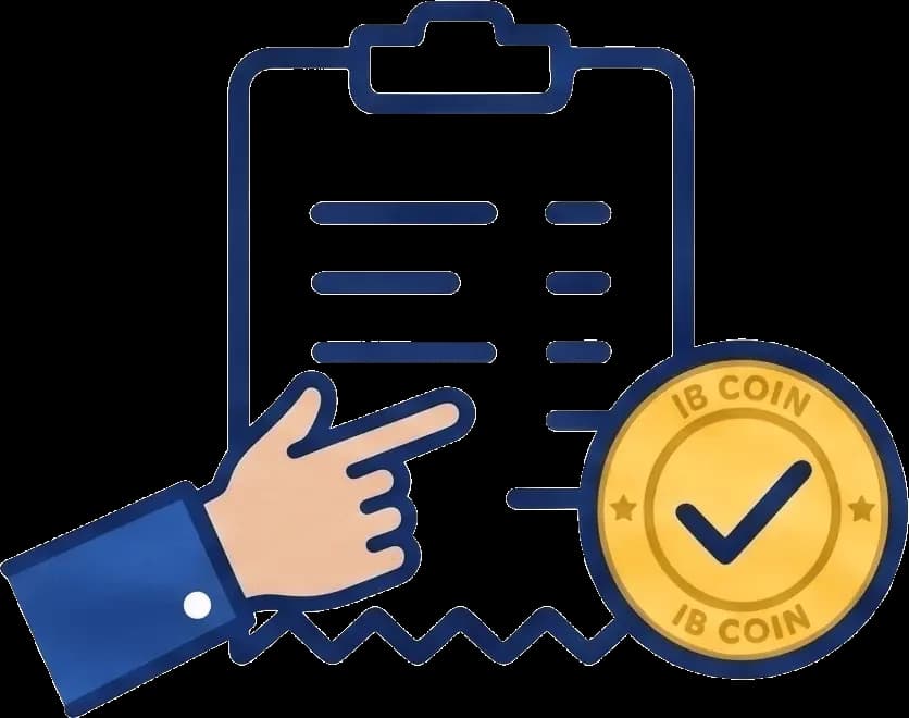 Order confirmation checklist with a verified checkmark badge