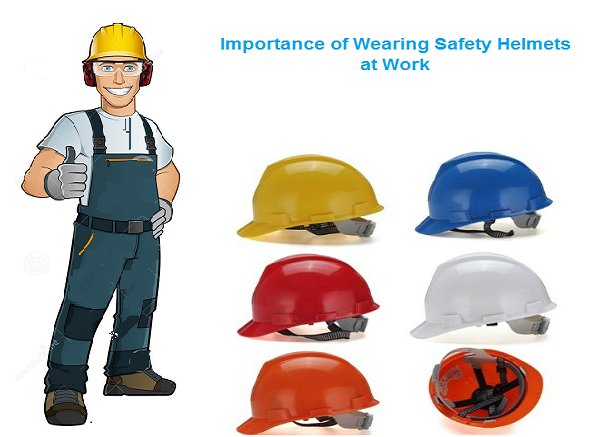 اهمیت پوشیدن کلاه ایمنی در محل کار