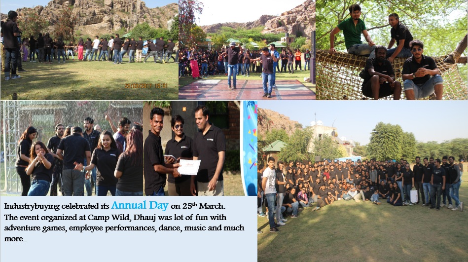 Industrybuying Celebrates Annual Day on Completing Four Successful Years