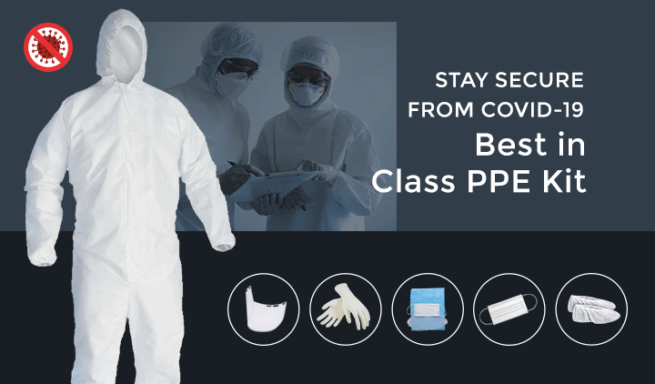 Buy PPE (Personal Protective Equipment) in India- Masks, Sanitizer, Gloves etc.