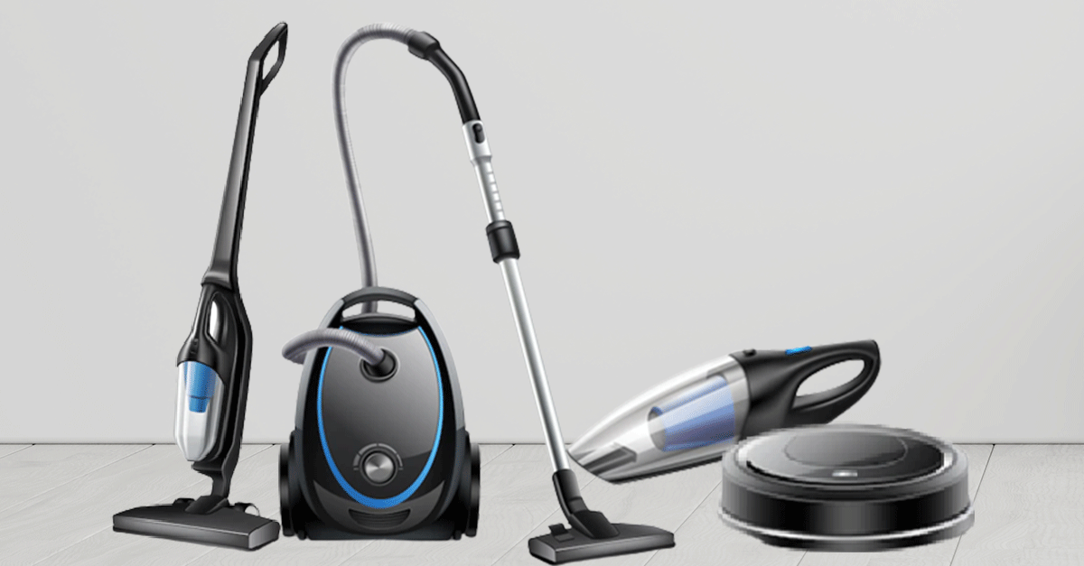 types of vacuum cleaners