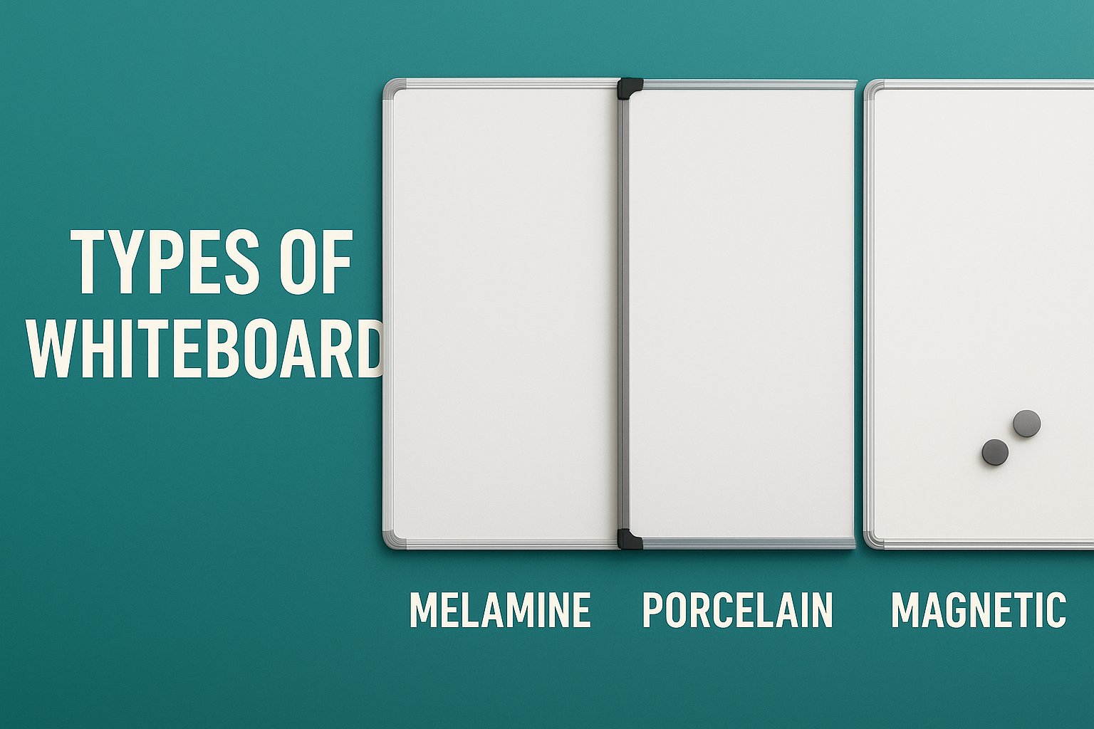 types of whiteboards